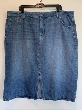 Jean Skirt Midi 20W